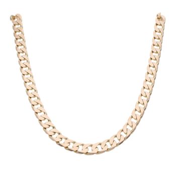 9ct Yellow Gold Curb Chain 20"
