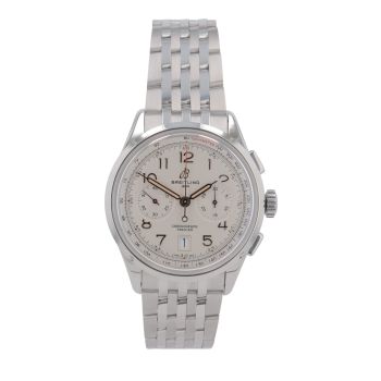 Breitling Premier Pre Owned Watch Ref AB0145
