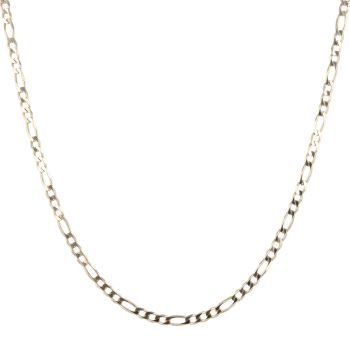 9ct Yellow Gold Figaro Chain 18"