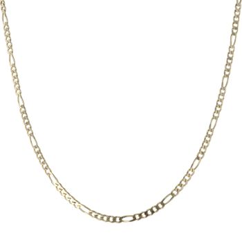 14ct Yellow Gold Figaro Chain 18"