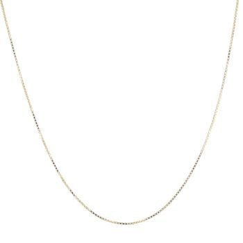 18ct Yellow Gold Box Chain 20"