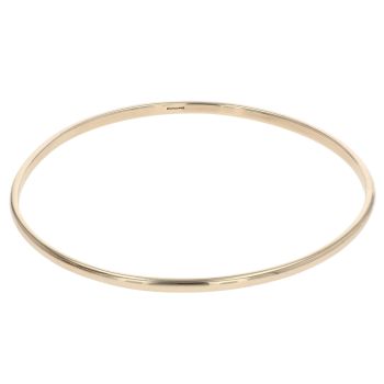 9ct Yellow Gold Solid Bangle