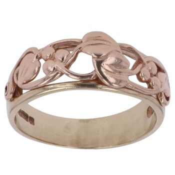 9ct Yellow and Rose Gold Tree Of Life Clogau Ring