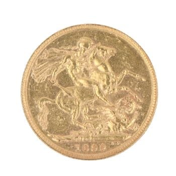 1899 Victoria Full Sovereign Coin