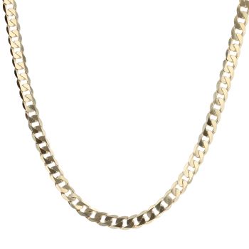 9ct Yellow Gold Curb Chain 28"