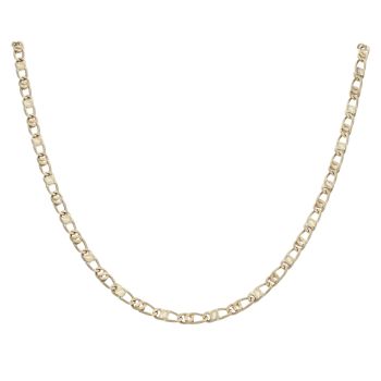 9ct Yellow Gold Fancy Chain 20"