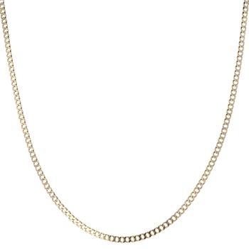 9ct Yellow Gold Curb Chain 20"