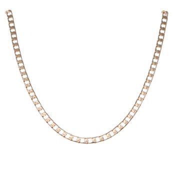 9ct Yellow Gold Curb Chain 18"