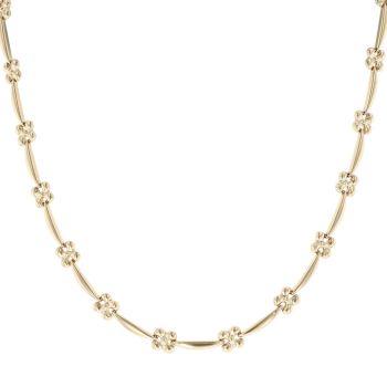14ct Yellow Gold Collarette Fancy Chain 16"