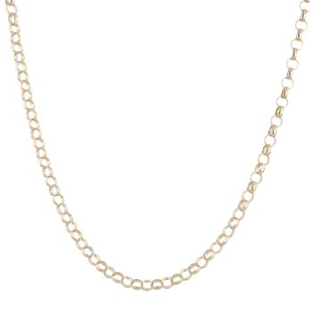 9ct Yellow Gold Belcher Chain 24"