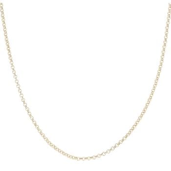 9ct Yellow Gold Belcher Chain 18"