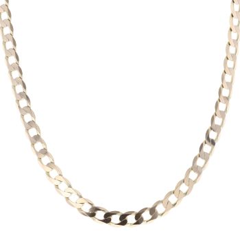 9ct Yellow Gold Curb Chain 20"