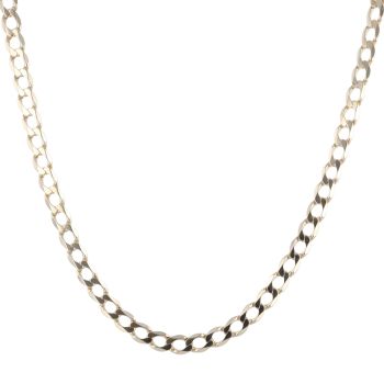 9ct Yellow Gold Curb Chain 20"