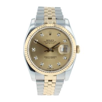 Rolex Datejust Pre Owned Watch Ref 116233
