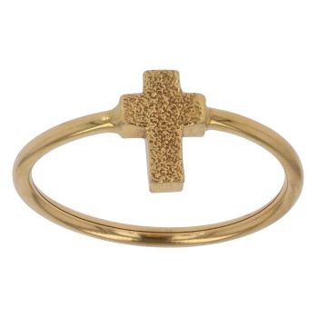 22ct Yellow Gold Cross Fancy Ring