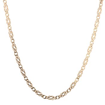 9ct Yellow Gold Celtic Chain 18"