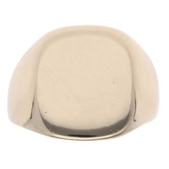 9ct Yellow Gold Plain Signet Ring