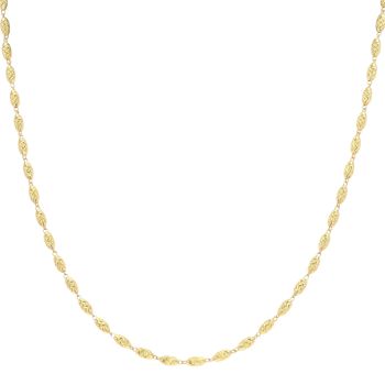 22ct Yellow Gold Bead Chain 18"