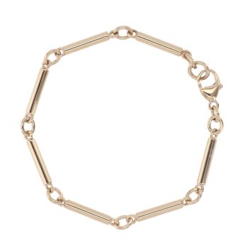 9ct Yellow Gold Fancy Bracelet 7"