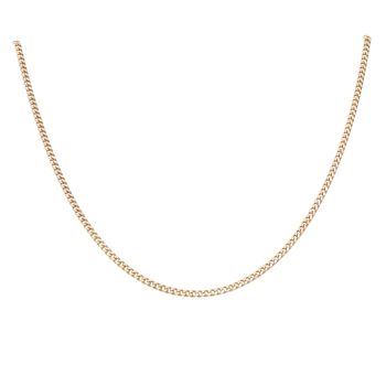 9ct Yellow Gold Curb Chain 20"