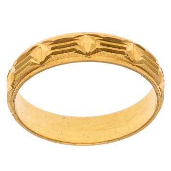 22ct Yellow Gold Wedding Band 3mm