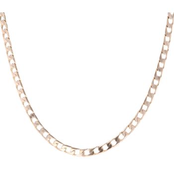 9ct Yellow Gold Curb Chain 18"