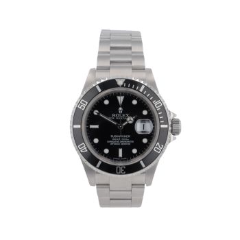 Rolex Submariner Pre Owned Watch Ref 16610