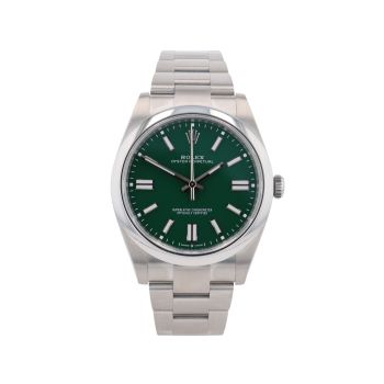 Rolex Oyster Perpetual Pre Owned Watch Ref 124300