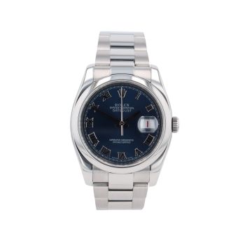 Rolex Datejust Pre Owned Watch Ref 116200