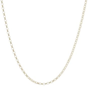 9ct Yellow Gold Belcher Chain 18"