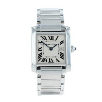 Cartier Tank Francaise Pre Owned Watch Ref 2465