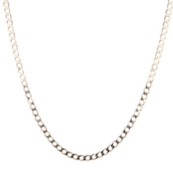 9ct Yellow Gold Curb Chain 24"