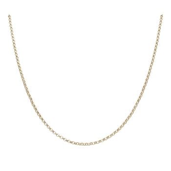 9ct Yellow Gold Belcher Chain 18"