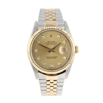 Rolex Datejust Pre Owned Watch Ref 16233