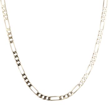 9ct Yellow Gold Figaro Chain 18"