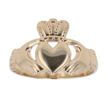 9ct Yellow Gold Claddagh Ring