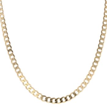 9ct Yellow Gold Curb Chain 24"
