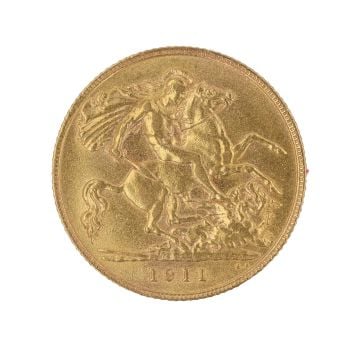 1982 Elizabeth II Half Sovereign Coin