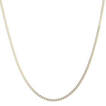 18ct Yellow Gold Curb Chain 20"