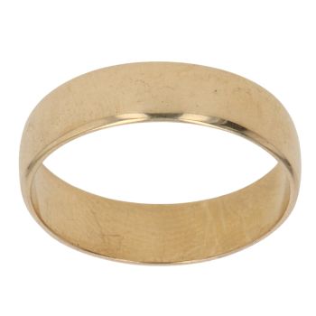 18ct Yellow Gold Wedding Band 4.7mm
