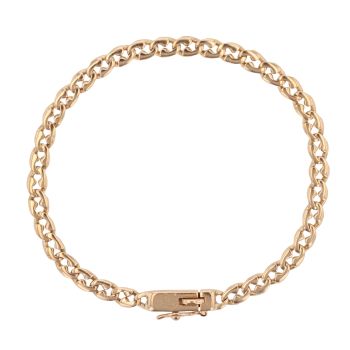 9ct Yellow Gold Fancy Bracelet 7"