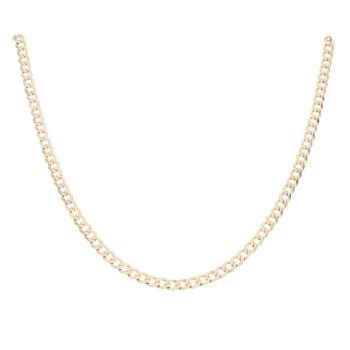 9ct Yellow Gold Curb Chain 16"