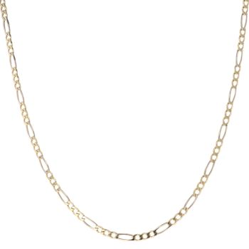 9ct Yellow Gold Figaro Chain 24"