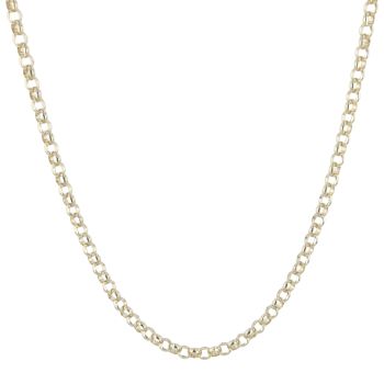 9ct Yellow Gold Belcher Chain 24"