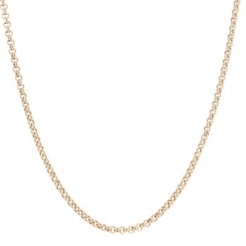 9ct Yellow Gold Belcher Chain 18"