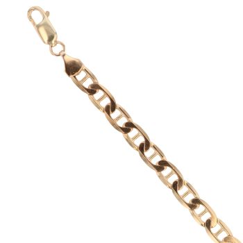 9ct Yellow Gold Anchor Chain 7.5"