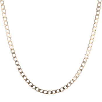9ct Yellow Gold Curb Chain 20"