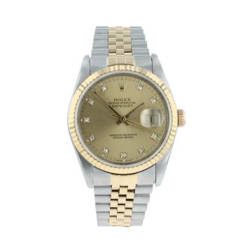 Rolex Datejust Pre Owned Pre Owned Watch Ref 16233