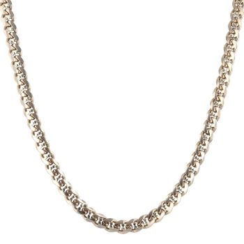 9ct Yellow Gold Curb Chain 20"