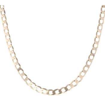 9ct Yellow Gold Curb Chain 20"